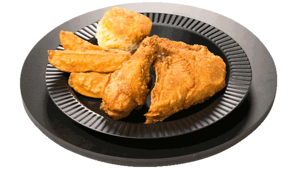 Order 2 Piece Dinner food online from Pizza Ranch store, Lincoln on bringmethat.com