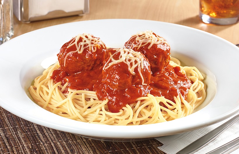 Order Spaghetti & Meatballs food online from Recline & Dine store, Memphis on bringmethat.com