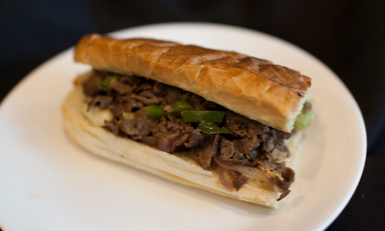 Order Philly Cheesesteak - 6" food online from Baddpizza store, Falls Church on bringmethat.com