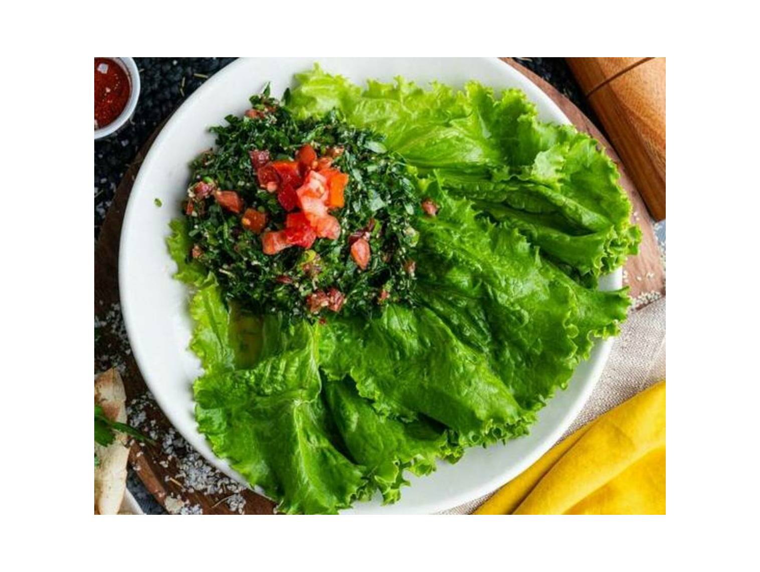 Order Tabouleh Salad food online from Open Sesame store, Los Angeles on bringmethat.com
