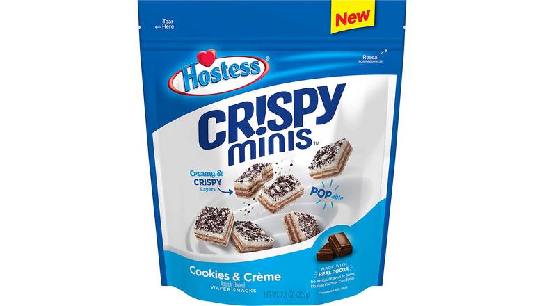 Order Hostess Crispy Minis, Cookies & Creme food online from Energy Mart 3 store, Hendersonville on bringmethat.com
