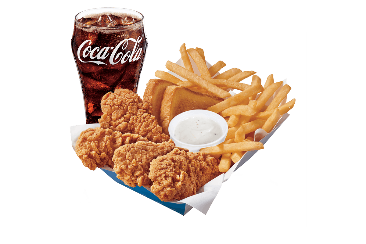 Order Chicken Strip Baskets w/Drink food online from Dairy Queen Grill & Chill store, Omaha on bringmethat.com