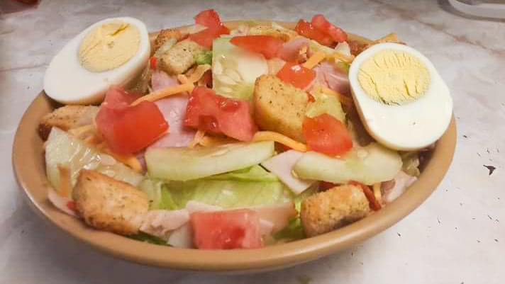Order Chef Salad food online from Sparkys store, Wood River on bringmethat.com