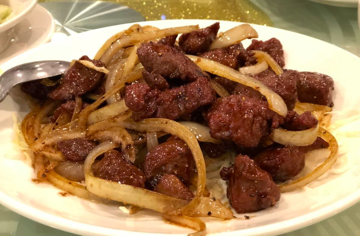 Order 125. Chef's Special Beef Fillet 法式牛柳粒 food online from Hop Woo store, Los Angeles on bringmethat.com
