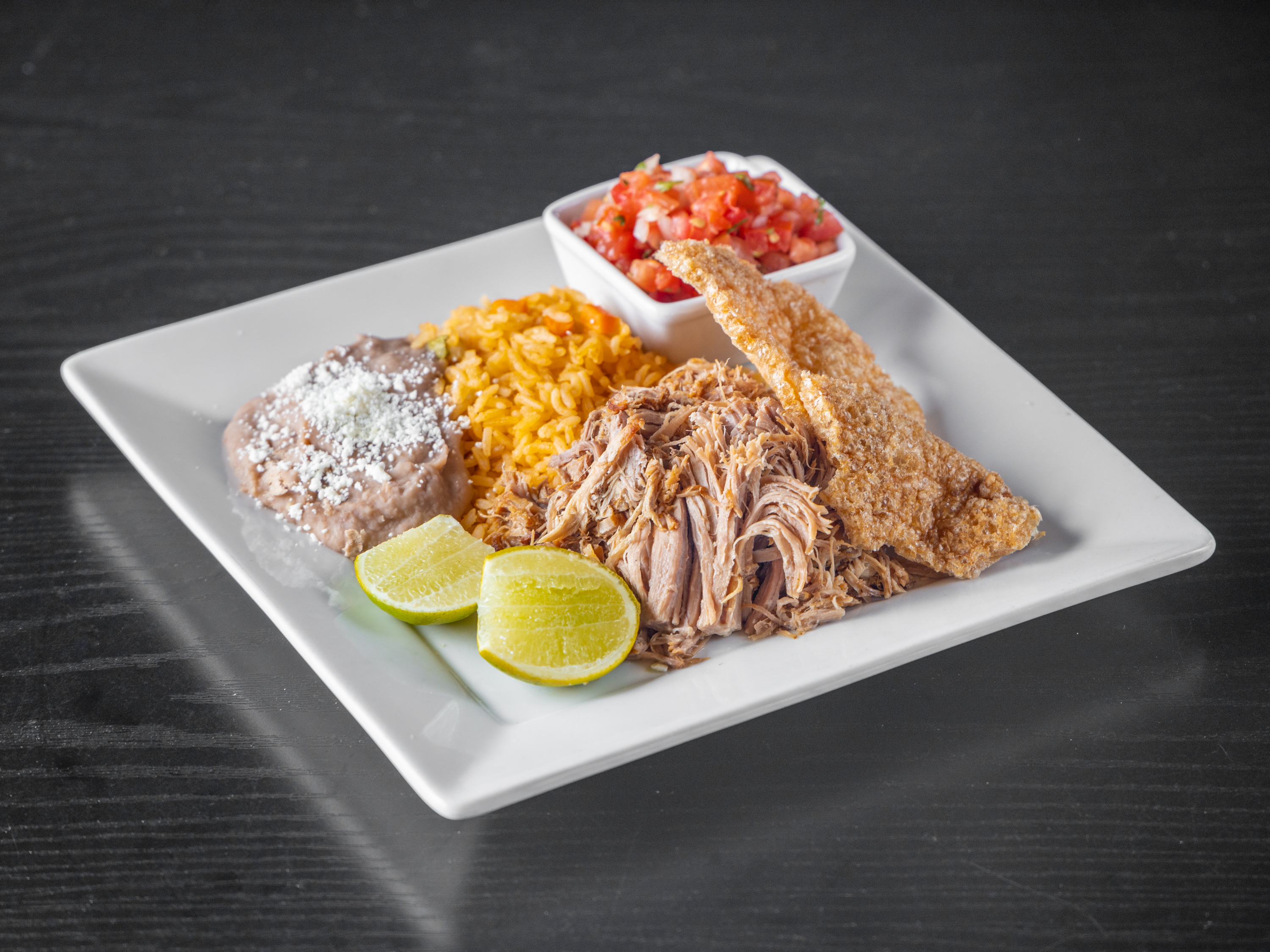 Order Carnitas food online from Tulum Kitchen store, Los Angeles on bringmethat.com