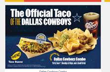 Order Dallas Cowboys Combo food online from Taco Bueno store, Fort Worth on bringmethat.com