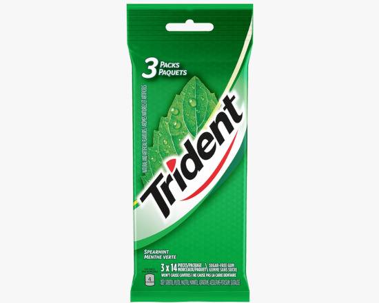 Order Trident Value Pack Spearmint food online from Aisle 1 store, Lincoln on bringmethat.com