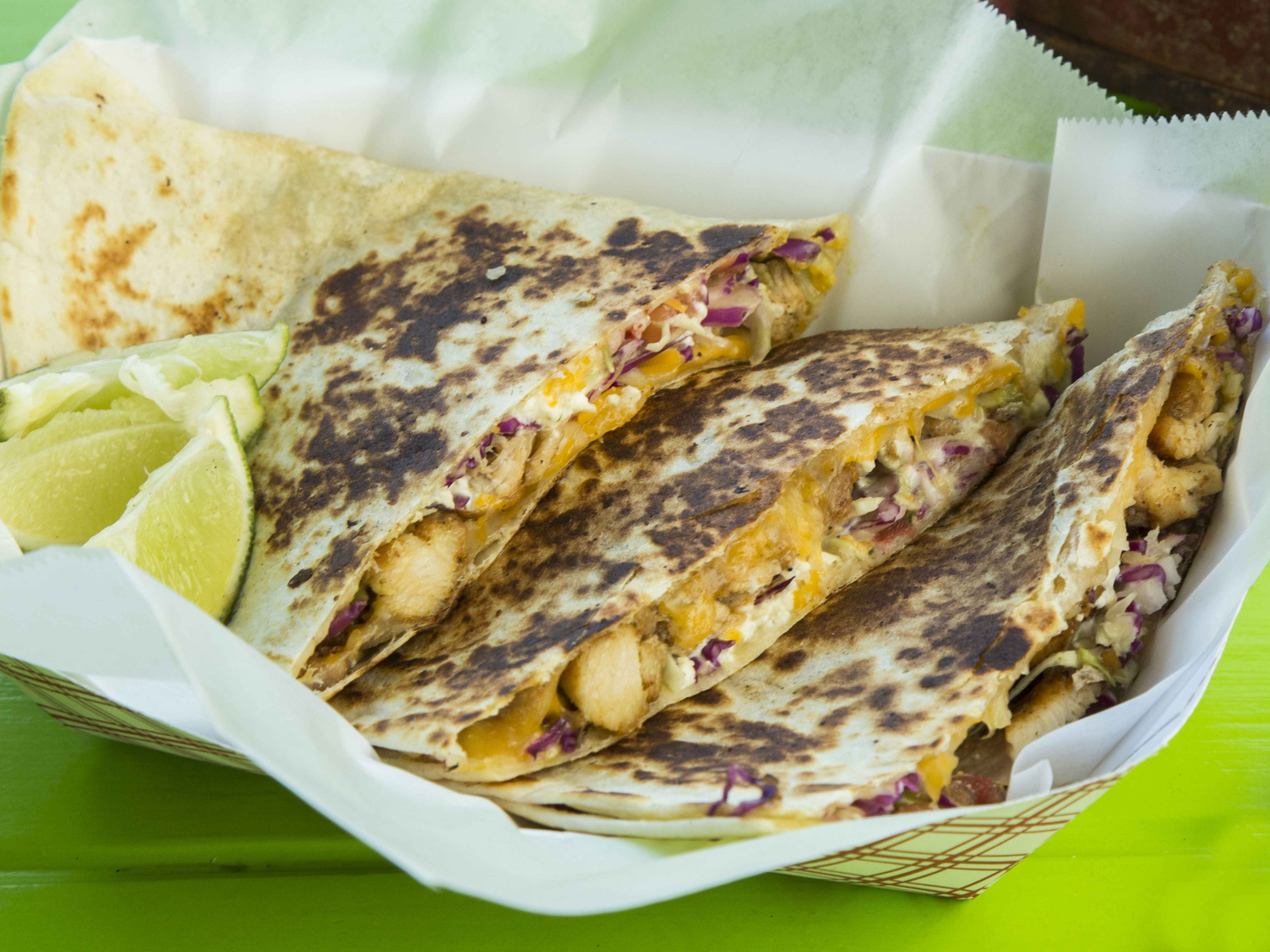 Order Loaded Quesadilla food online from The Beach House store, Phoenix on bringmethat.com