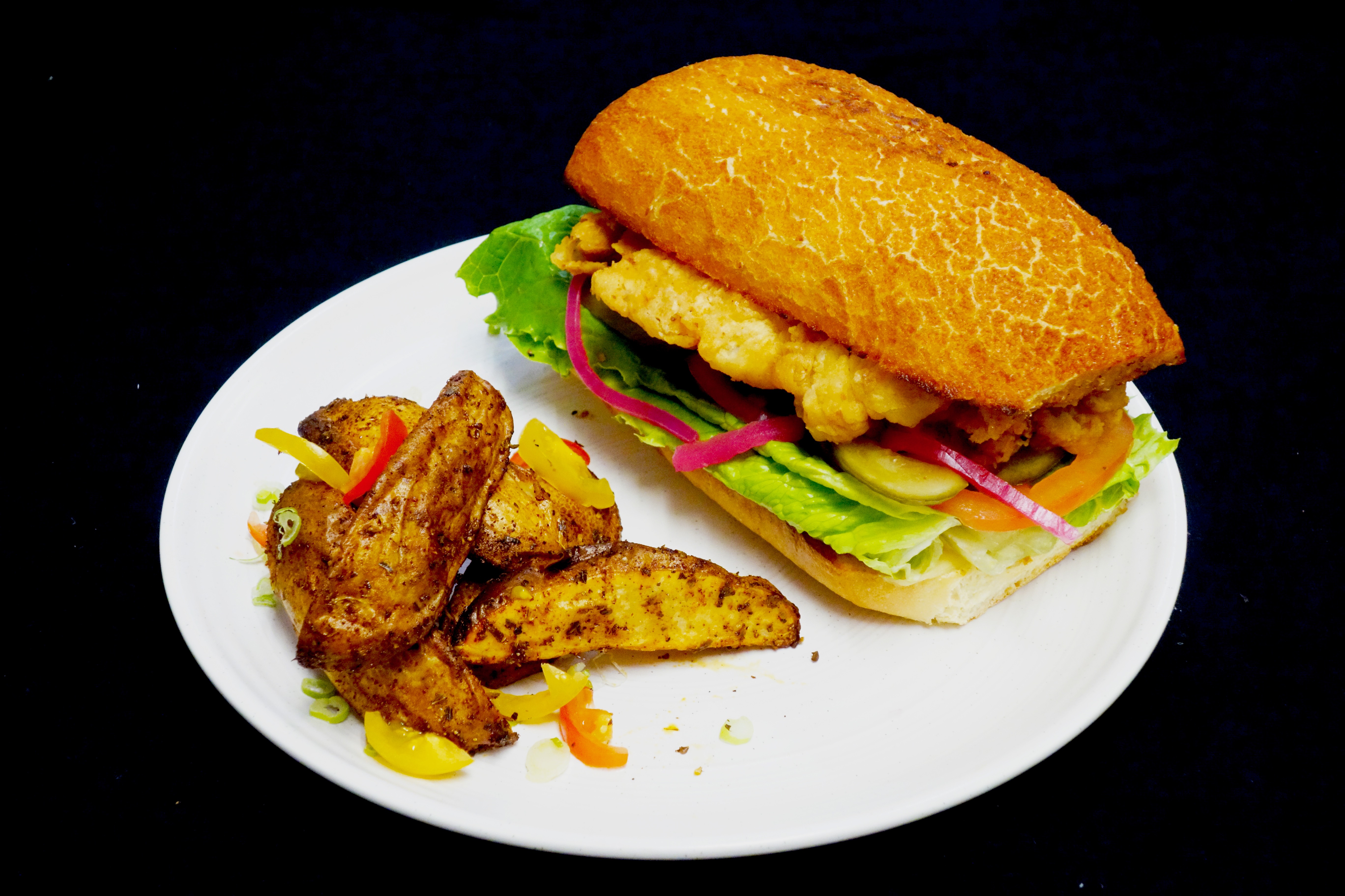 Order Tiganitó Chicken Sandwich food online from Petitpita store, San Francisco on bringmethat.com