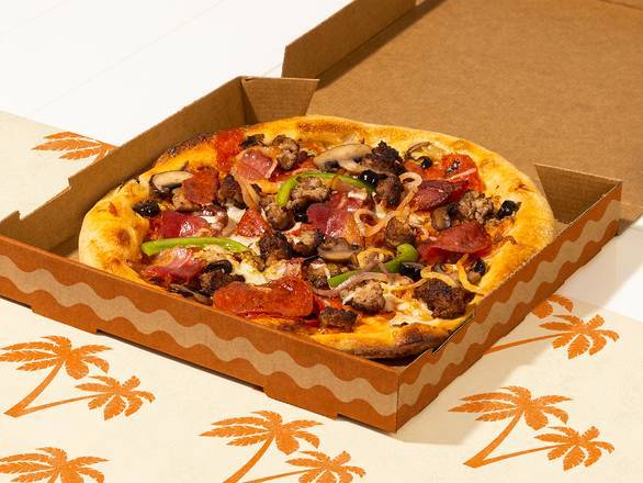 Order Meat Lovers Pizza food online from Pizza Boli's store, Harrisburg on bringmethat.com