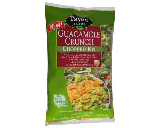 Order Taylor Farms · Guacamole Crunch Chopped Kit (11.3 oz) food online from Safeway store, Gilroy on bringmethat.com