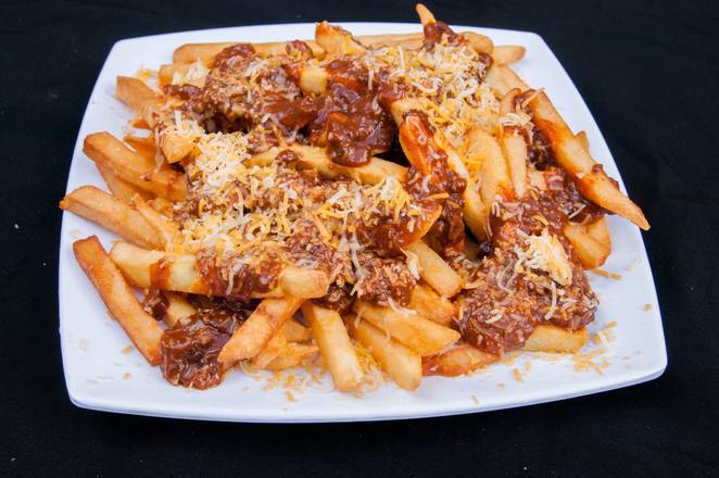 Order Chilly Cheese Fries food online from Lalis Pizza store, Lynwood on bringmethat.com