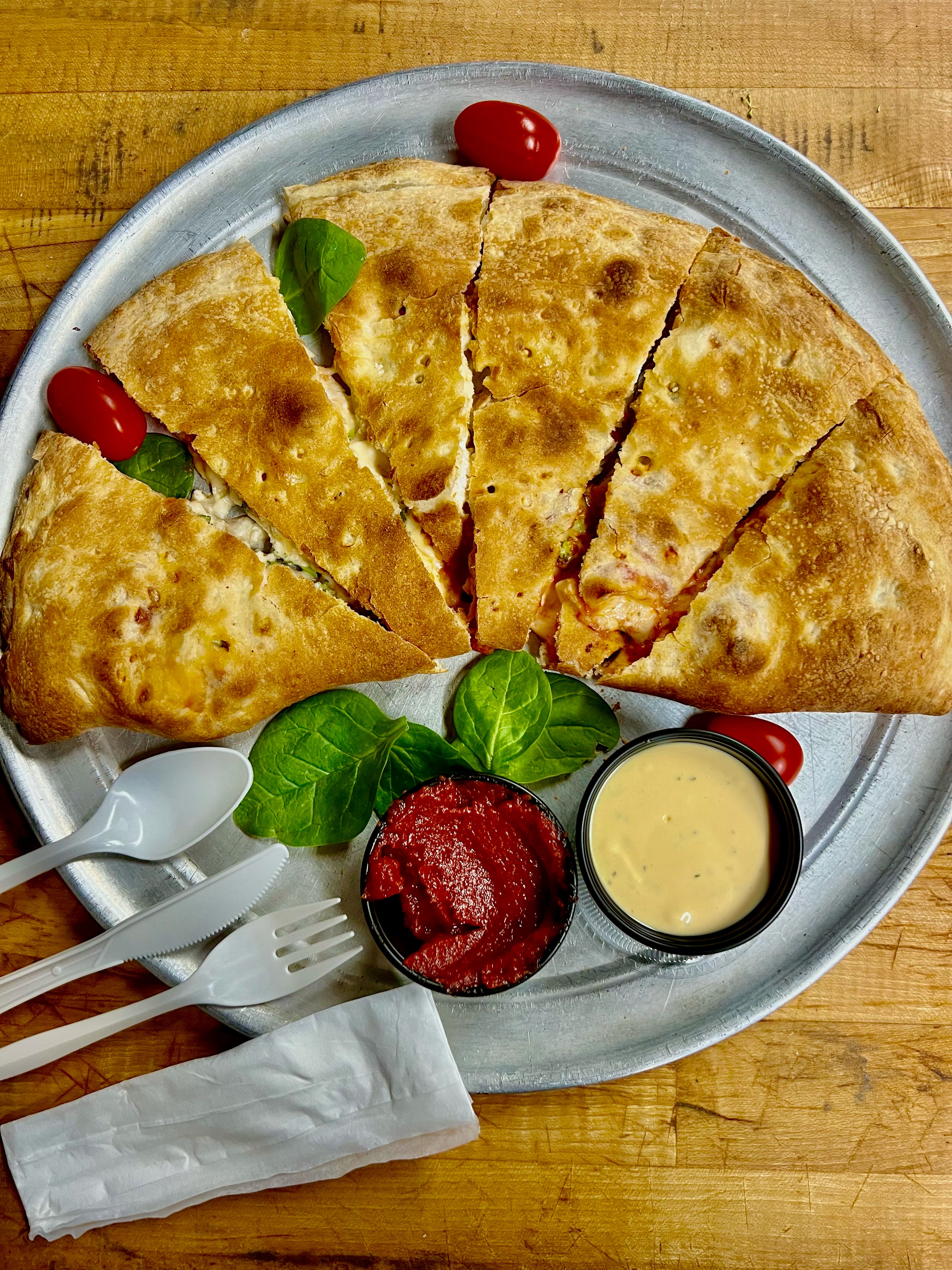 Order Cheese Calzone - Calzone food online from Pizza Ponte store, Oakland on bringmethat.com