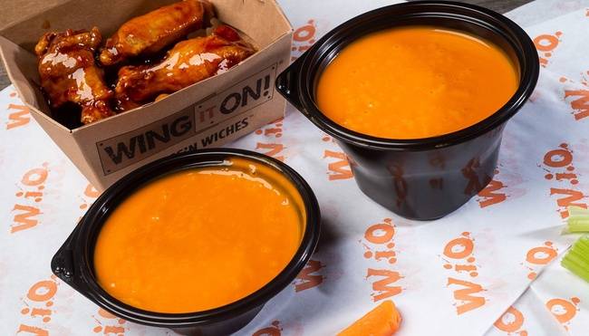 Order Wing Sauce - 1/2 Pint food online from Wing It On store, New Britain on bringmethat.com