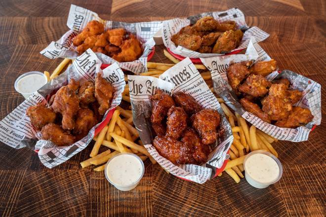 Order 30 Wings food online from Crypto Grill store, Livonia on bringmethat.com