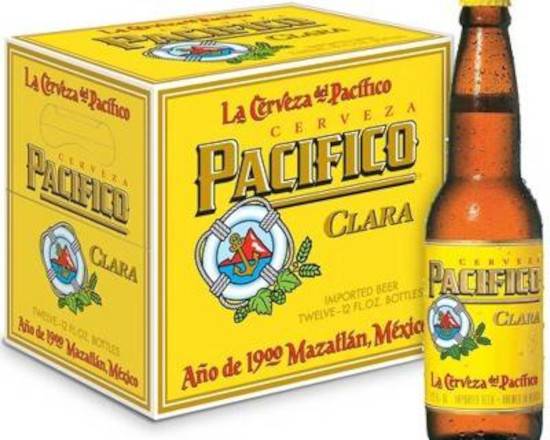 Order Pacifico 12 pk bottle beer . food online from Divine Wine and Spirits store, San Diego on bringmethat.com
