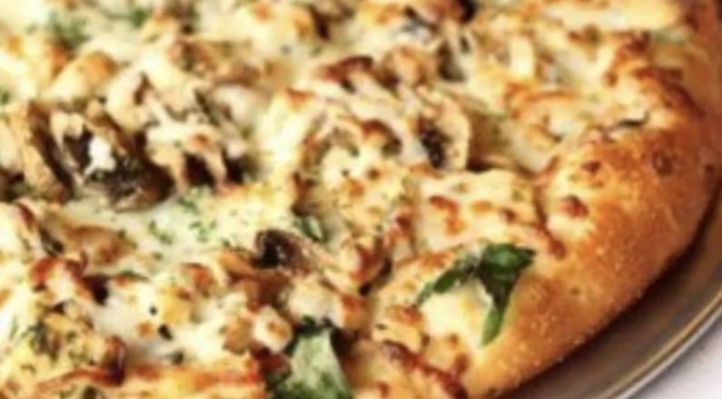 Order Nutty Chicken Pizza food online from Palio's Pizza Cafe - Midland TX store, Midland on bringmethat.com