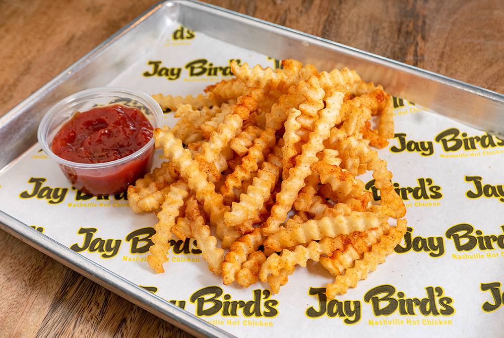 Order Spicy Fries food online from Jay Bird Chicken store, Orange on bringmethat.com