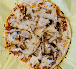 Order Pita Chicken Pizza food online from Bowl of Greens store, Phoenix on bringmethat.com