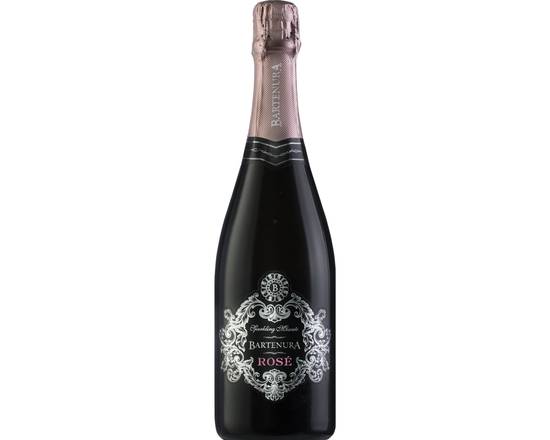 Order Bartenura, Sparkling Moscato Rosé 750ml food online from House Of Wine store, New Rochelle on bringmethat.com