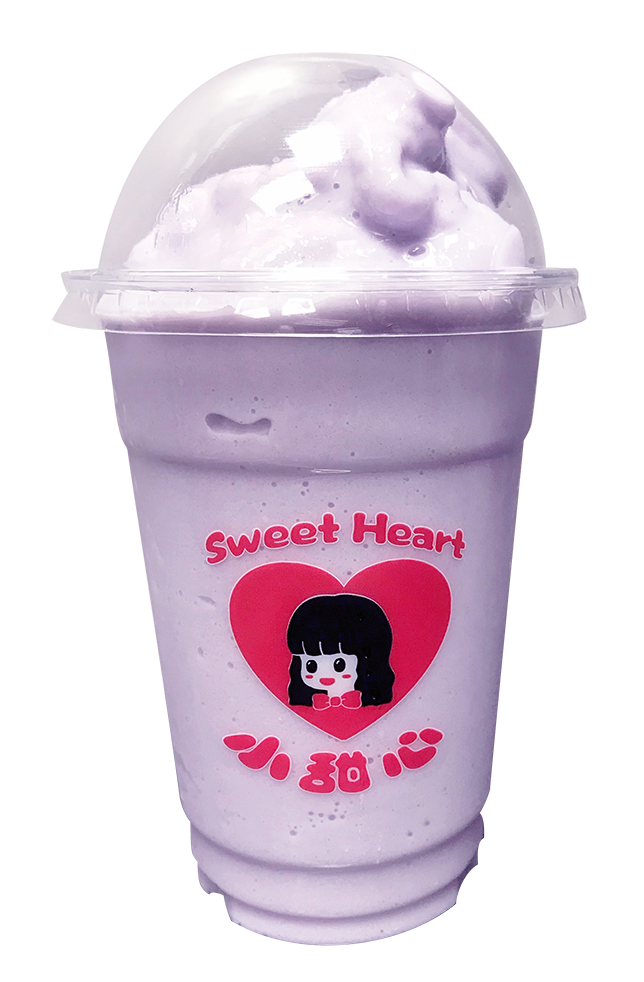 Order Taro Smoothie food online from Sweet Heart store, Belmont on bringmethat.com