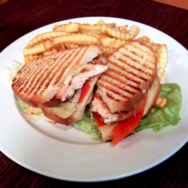 Order Grilled Tuscan Panini food online from Fatty Magoos Bar & Eatery store, Bolingbrook on bringmethat.com