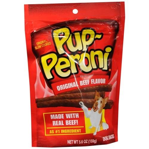 Order Pup-Peroni Dog Snack Beef - 5.6 oz food online from Walgreens store, La Quinta on bringmethat.com
