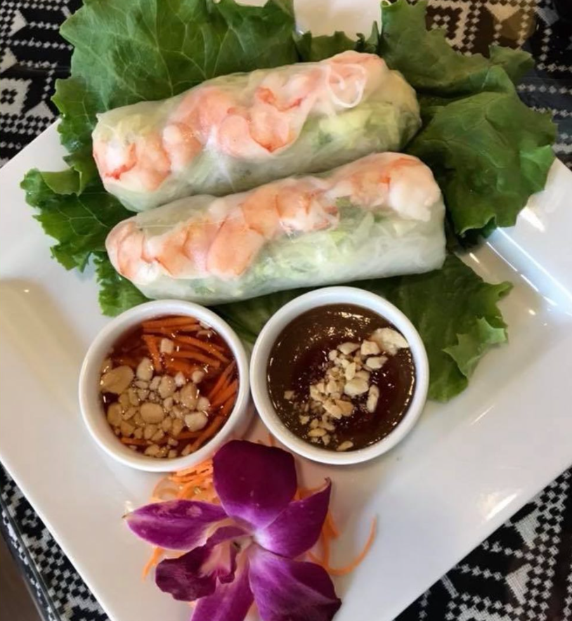 Order 2. Thai Orchid Spring Rolls food online from Thai Orchid store, Charlotte on bringmethat.com