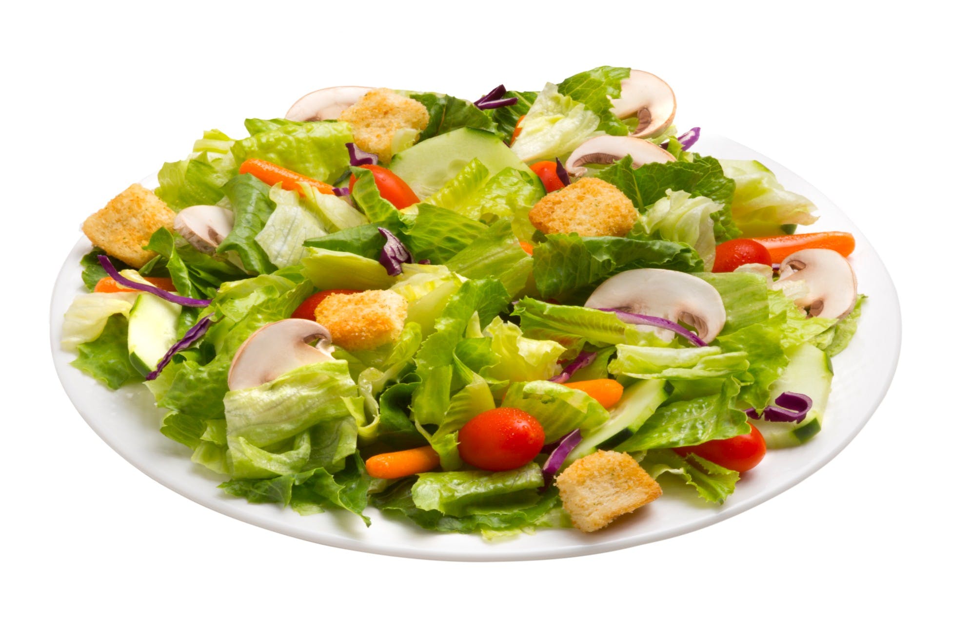 Order Garden Salad - Individual food online from Round Table Pizza store, San Diego on bringmethat.com