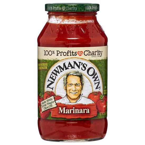 Order Newman's Own All Natural Marinara 24oz food online from Everyday Needs by Gopuff store, Tracy on bringmethat.com