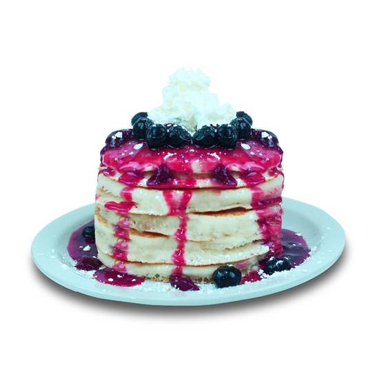 Order Berries Pancakes - Full (5 Pancakes) food online from We Pancakes store, Midwest City on bringmethat.com
