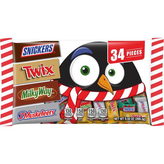 Order Mars Holiday Minis Chocolate Candy Bars, Assortment - 9.5 oz food online from Rite Aid store, LEHIGHTON on bringmethat.com