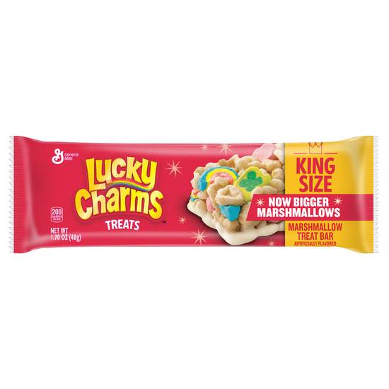 Order Lucky Charms Cereal Bar King Size 1.7oz food online from Everyday Needs by Gopuff store, San Luis Obispo on bringmethat.com