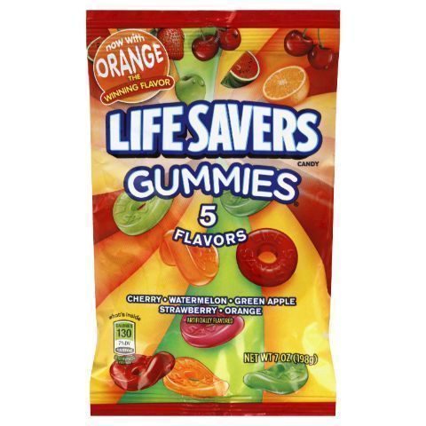 Order Life Saver Gummies 5 Flavor 7oz food online from 7-Eleven store, DeBary on bringmethat.com