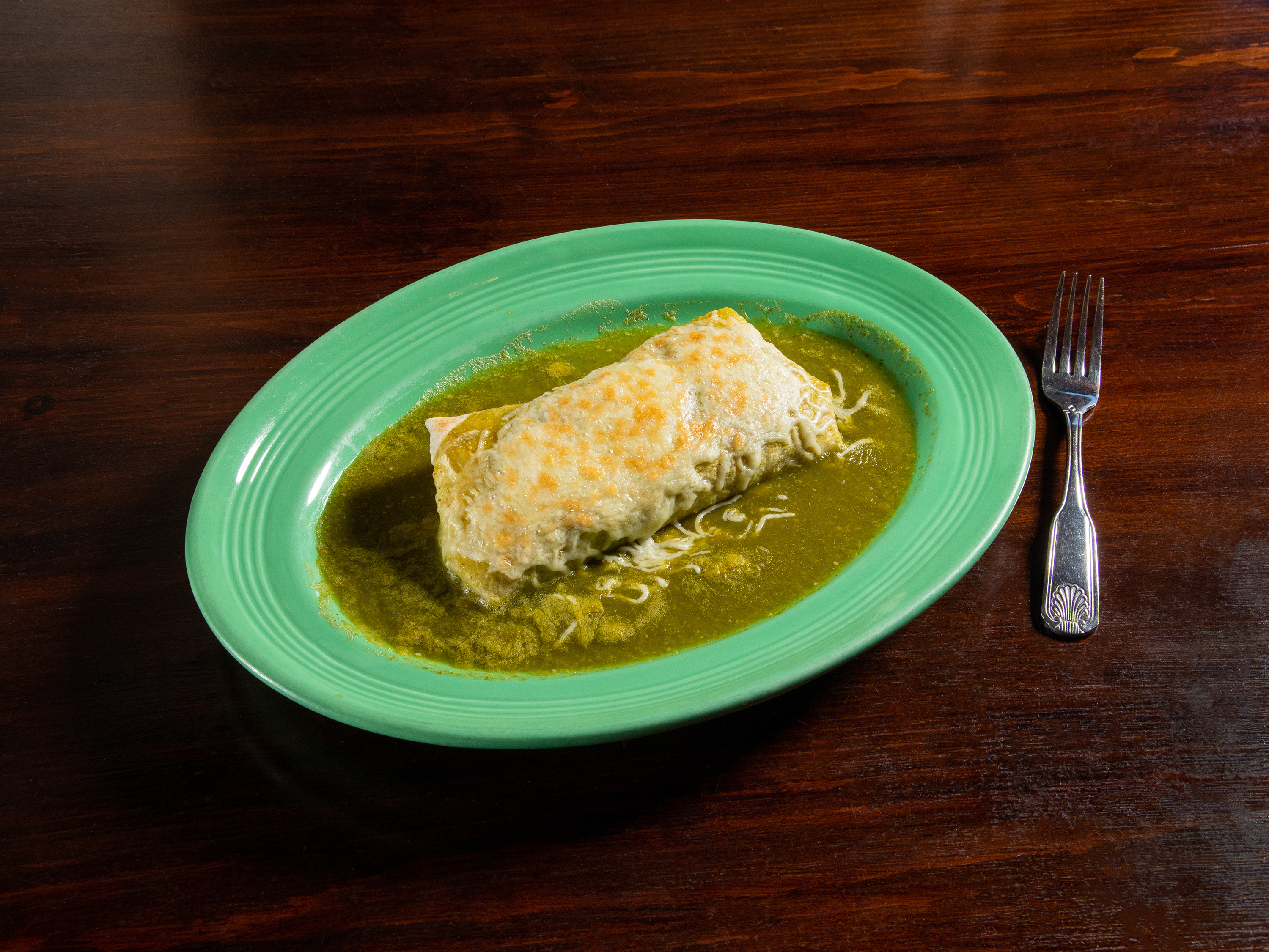 Order Special Chile Verde burrito food online from Los Patios store, San Clemente on bringmethat.com