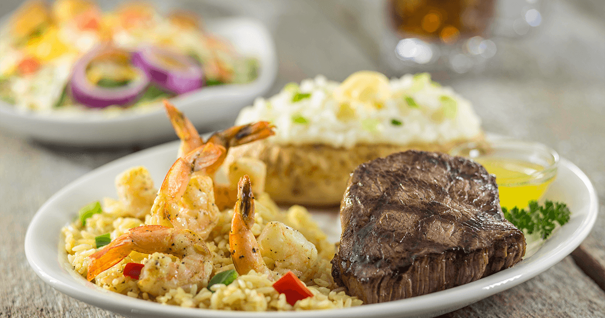 Order Sirloin and Shrimp  food online from Colton Steak House And Grill store, Farmington on bringmethat.com