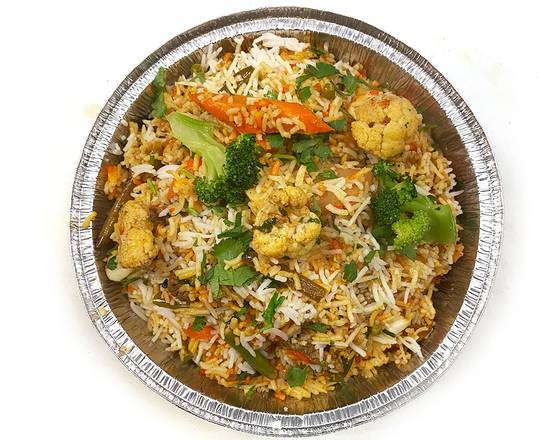 Order Vegetable Biryanni food online from Indiyas store, Egg Harbor on bringmethat.com