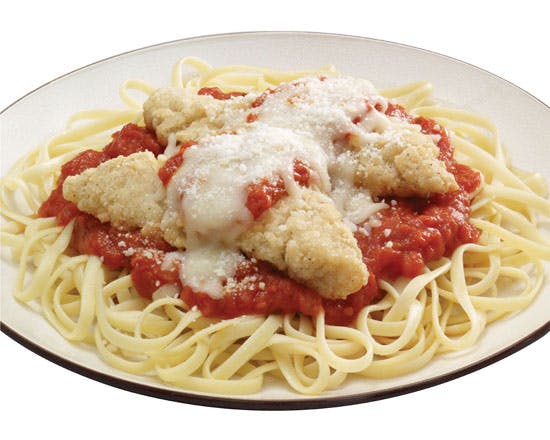 Order Chicken Parmesan Pasta - Pasta food online from Vocelli Pizza store, Zelienople on bringmethat.com