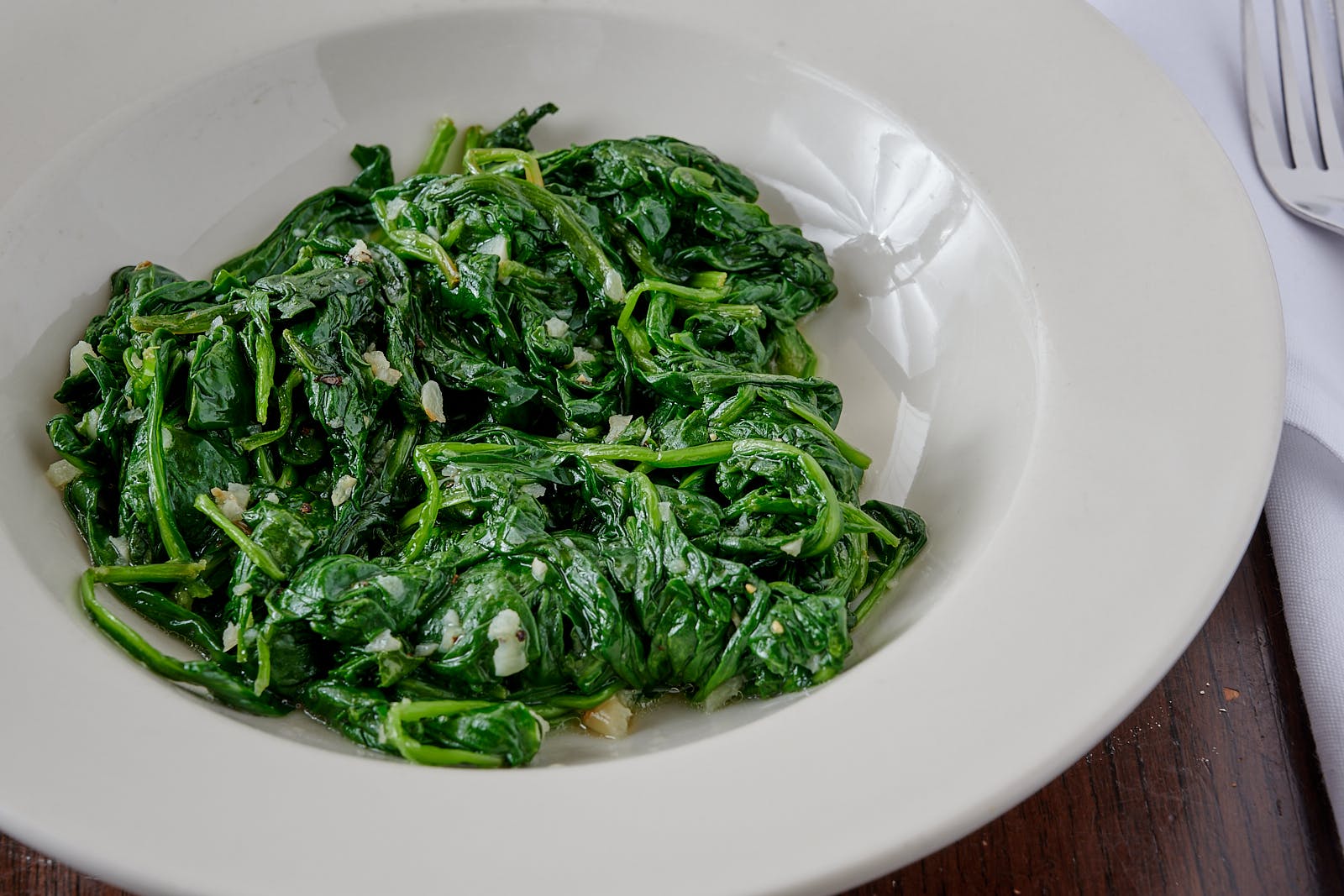 Order Spinach - Side food online from Mario's Restaurant store, Clifton on bringmethat.com