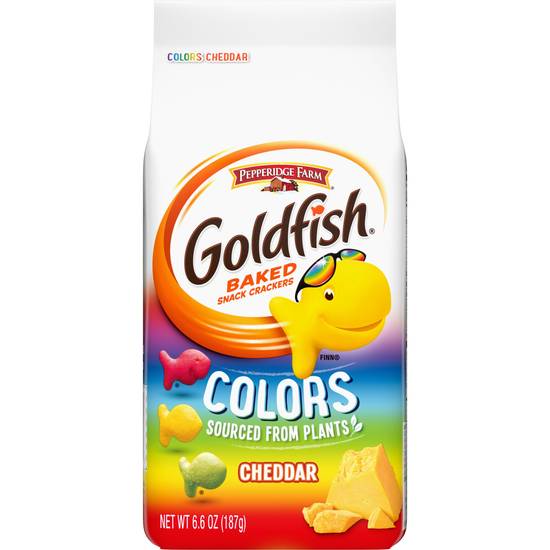 Order Pepperidge Farm Goldfish Colors Cheddar Crackers, 6.6 Oz food online from Cvs store, FOUNTAIN VALLEY on bringmethat.com