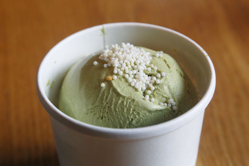 Order Green Tea Ice Cream food online from Silver Rice store, Brooklyn on bringmethat.com