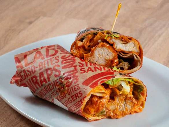 Order Buffalo Chicken Wrap food online from Seasons Pizza store, Cherry Hill on bringmethat.com