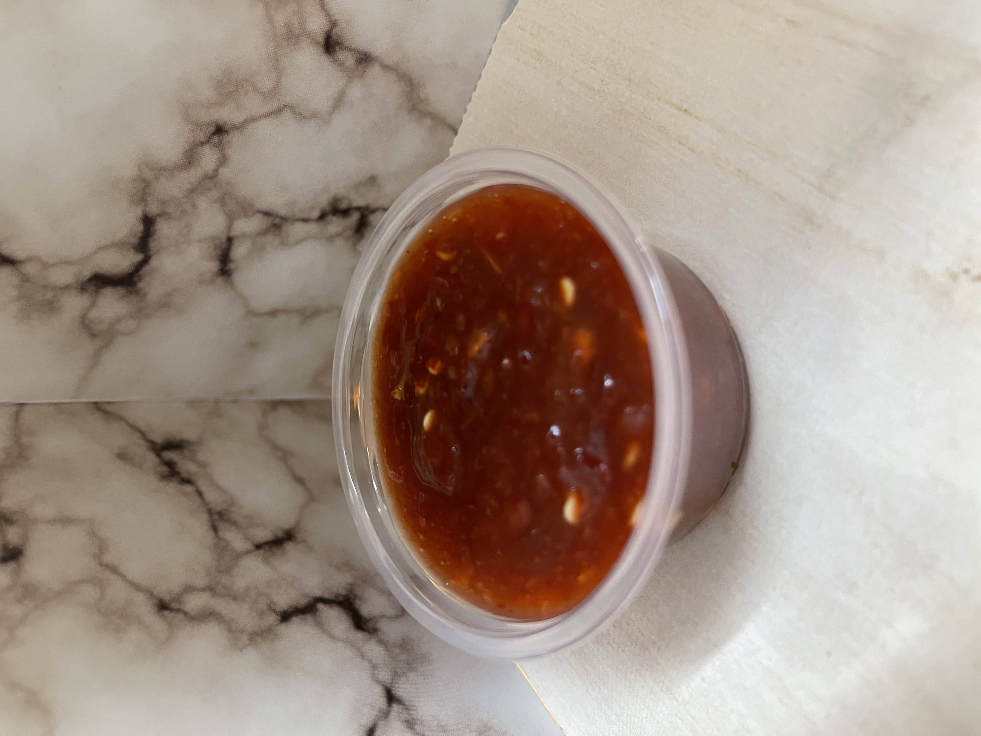 Order Shatta (Chili Pepper Paste) food online from Yasmine Cafe store, Albuquerque on bringmethat.com