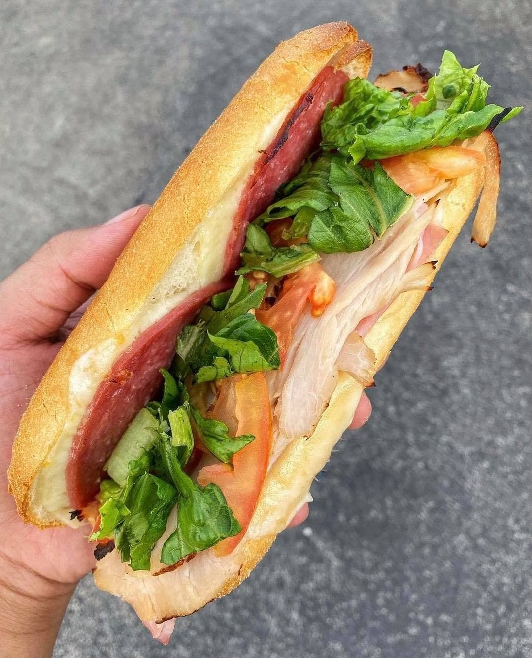 Order Super Deli Sub - Sub food online from Two Guys Pizzeria store, Houston on bringmethat.com