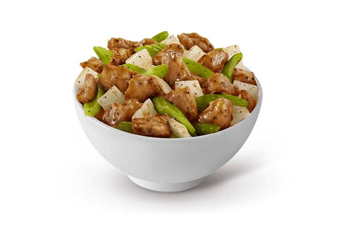 Order Black Pepper Chicken food online from Panda Express store, Woodhaven on bringmethat.com