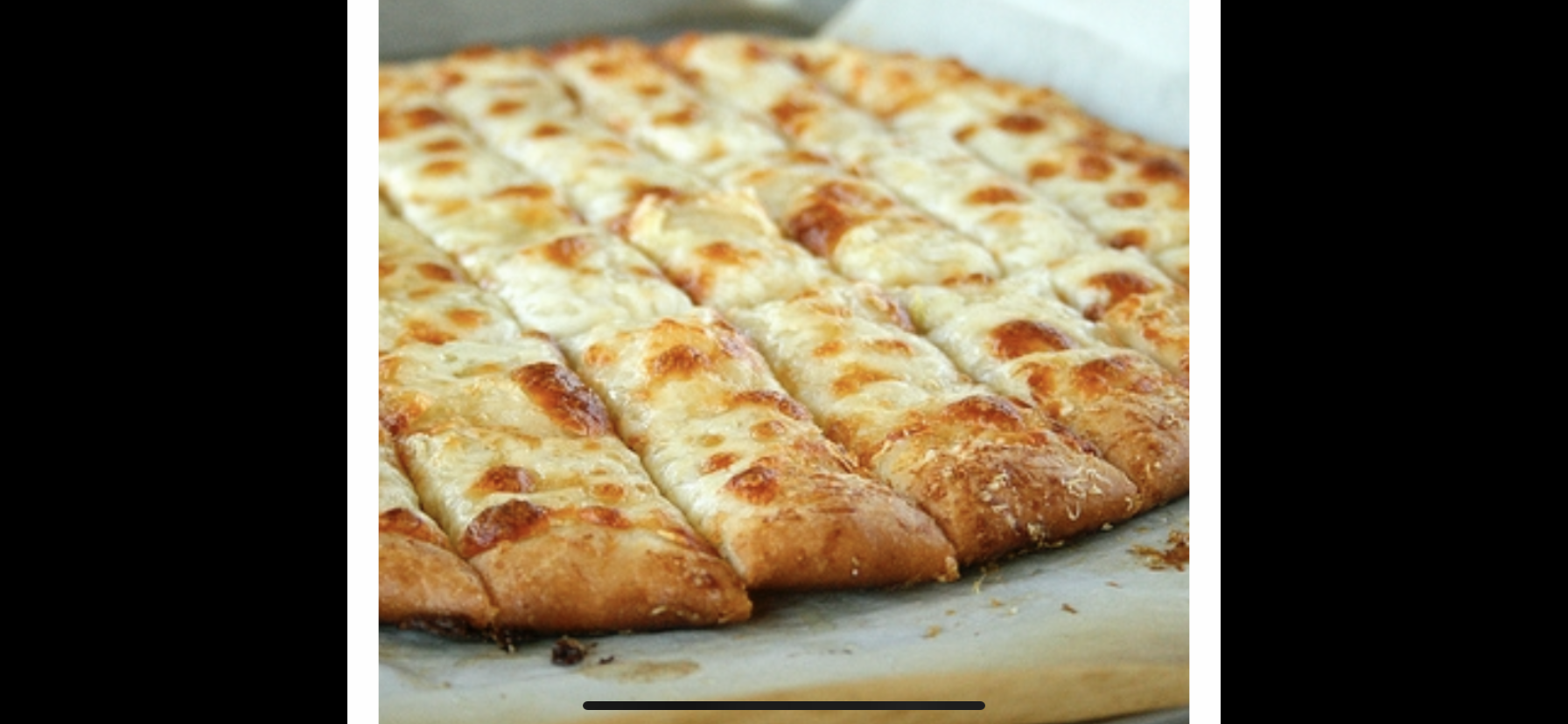 Order Garlic Cheese Bread food online from Crazy dough's pizza co. (boston college) store, Brighton on bringmethat.com