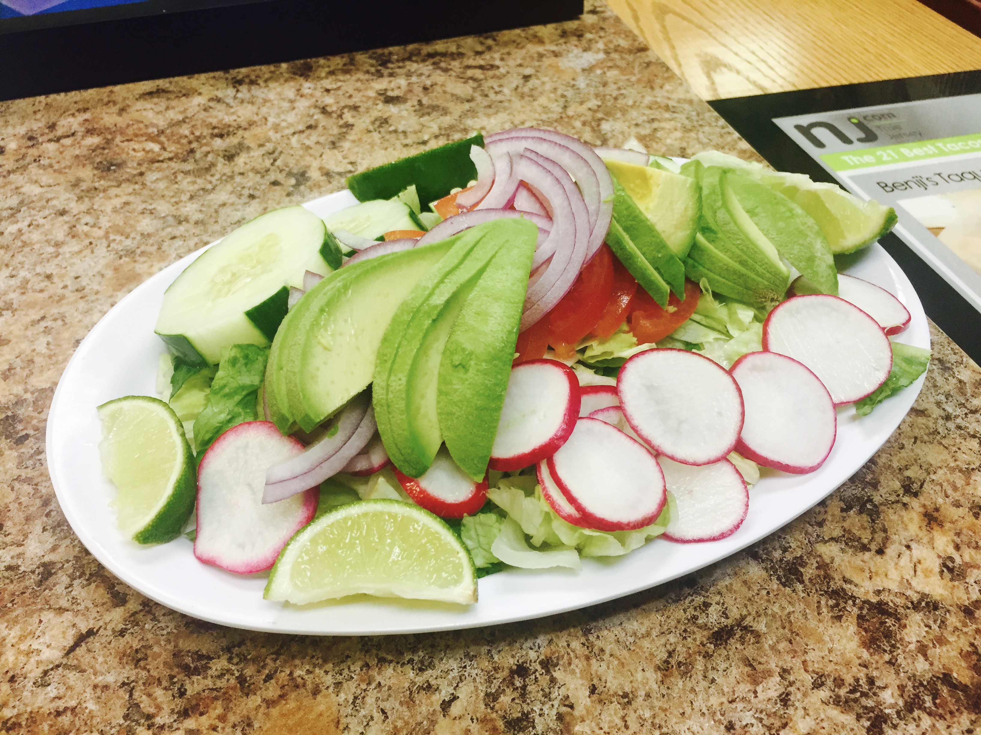 Order Avocado Salad food online from benji's taqueria mexican grill 2 store, Caldwell on bringmethat.com