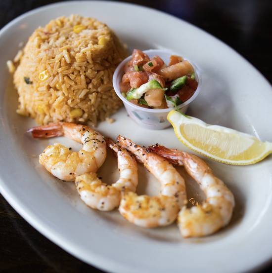 Order Shrimp (8 pcs) Grilled Plate food online from Shuck Me store, Southlake on bringmethat.com