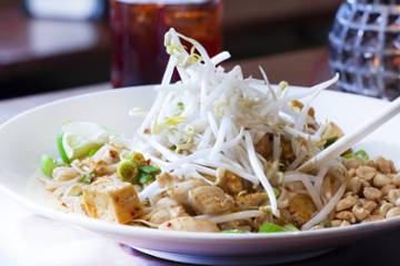 Order Pad Thai food online from Moxie Wood Fire Grill store, Conklin on bringmethat.com