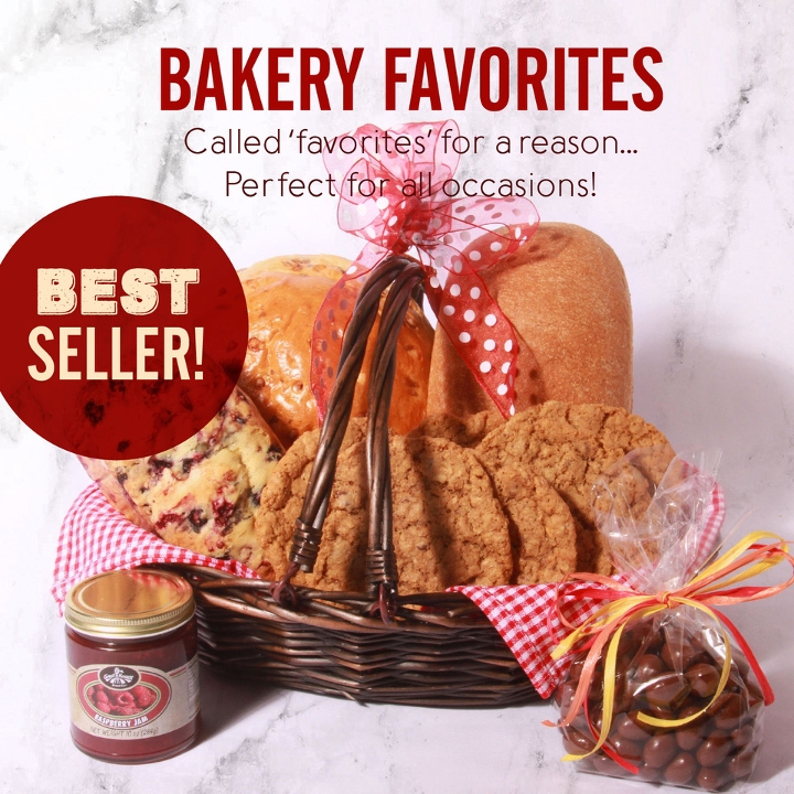 Order Bakery Favorites Basket food online from Great Harvest Bread Co. store, Provo on bringmethat.com